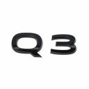 Audi Q3 (FJ) embleem - zwart