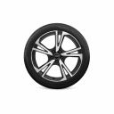Audi A6 e-tron (85E) velg - zwart-metallic