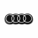 Audi A6 e-tron (85E) ringen achterklep, verlicht - wit