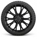 Audi Q6 e-tron (85H) winterset - hoogglans zwart (stijl 22)
