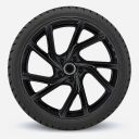 Audi A5 (B10) all-seasonset - hoogglans zwart (stijl 2)