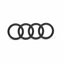 Origineel Audi logo - antraciet