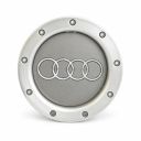 Originele Audi naafkap - zilver