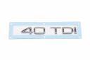 Origineel Audi embleem - chroom