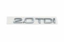 Origineel Audi embleem - chroom