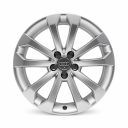 Audi Q5 (B8) lichtmetalen velg - zilver (18 inch)