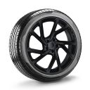 Audi A4 (B9) winterset - hoogglans zwart (stijl 2)