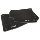 Audi A4 (B9) velours mattenset - voorzijde