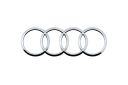 Origineel Audi logo - chroom