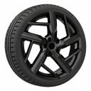 Audi A4 (B9) all-seasonset - hoogglans zwart (stijl 8)