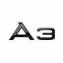 Audi A3 (8Y) logo - zwart