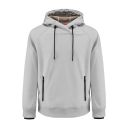 Audi softshell hoodie (unisex, lichtgrijs)