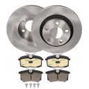 Volkswagen Passat (B5) set remschijven met remblokken