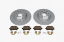 Volkswagen Eos (1F), Golf 5 set remschijven met remblokken