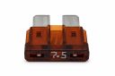 Originele platte zekering 19/2x5 (7,5A -bruin-)
