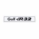 Originele showroomkentekenplaat golf R32