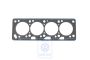 Volkswagen Polo 2 (86C) cilinderkoppakking 1,57 mm met 2 gaten (MN, 1W)