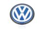 Volkswagen embleem motorafdekking - blauw/wit