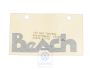 Volkswagen folieopschrift BEACH - donkergrijsmetallic