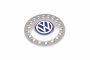 Volkswagen New Beetle (9C) naafkap - briljantzilver/blauw/wit