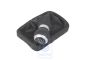 Volkswagen New Beetle (9C) leren schakelpookknop met hoes - zwart/chroom