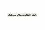 Volkswagen New Beetle (9C) embleem - zilver