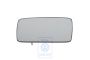 Volkswagen Golf 3 (1H) spiegelglas convex met draagplaat - links