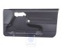 Volkswagen Golf 3 (1H) deurpaneel - rechts, zwart, stof, 2-deurs