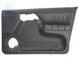 Volkswagen Golf 3 (1H) deurpaneel - rechtsvoor, zwart leer/kunstleer, 4-deurs