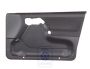 Volkswagen Golf 3 (1H) deurpaneel - rechtsvoor, zwart, stof, 4-deurs