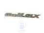 Volkswagen Golf 3 (1H) embleem GLX - satijnzwart/chroom