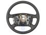 Volkswagen leren multifunctioneel stuurwiel - zwart/blauw