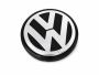 Originele Volkswagen naafkap - satijnzwart/chroomglans