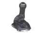 Volkswagen Bora (1J) versnellingspookknop met hoes - zwart/chroom (5-bak)