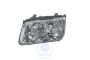 Volkswagen Bora (1J) dubbele halogeenkoplamp met mistlamp - links, linksverkeer