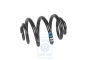 Volkswagen Bora (1J) schroefveer - achter, wit/blauw, comfortonderstel