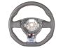 Volkswagen Jetta 5 (1K) leren multifunctioneel stuurwiel voor airbag - zwart/rood