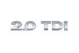 Volkswagen Golf 5 (1K) embleem - chroom