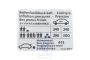 Volkswagen Golf 5 (1K) bandenspanningssticker - Japanse uitvoering