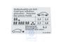 Volkswagen Touran 1 (1T) bandenspanningssticker - 80/103 kW