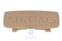 Volkswagen Touran 1 (1T) airbagafdekking - puurbeige