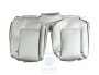 Volkswagen New Beetle (9C) rugleuningbekleding achterbank met Isofix - flanelgrijs