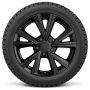Volkswagen Caddy 5 (SB) winterset - hoogglans zwart (stijl 27)