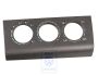Volkswagen Passat B3 omlijsting ventilatie- en verwarmingsregeling - satijnzwart