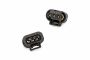 Reparatieset-connector 3-polig 3C0 973 203 MLK-koppeling voor Volkswagen, Audi, SEAT, Škoda — alleen connector
