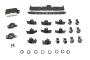 Complete retrofit-set APS+ voor voor- en achterzijde voor Audi A3 8V