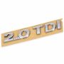 Volkswagen Passat (B7/36), Scirocco 3 (Type 13) embleem - chroom