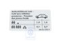 Volkswagen Passat B5 (3B) bandenspanningssticker - 75 kW