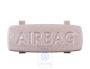 Volkswagen Passat B6 (3C) afdekking met airbagembleem - bruin