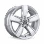 Originele Volkswagen lichtmetalen velg - zilver (17 inch)